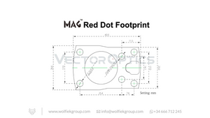 Vector Optics · MAG Red Dot Polymer Riser Weaver Mount